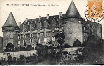 CPA Rochechouart Hte Vienne Le Chateau