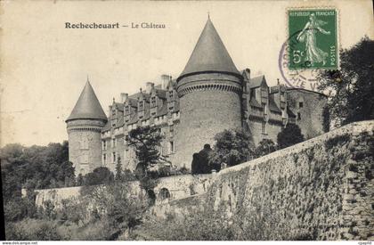 CPA Rochechouart Le Chateau
