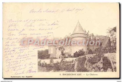 CPA Rochechouart Le Chateau