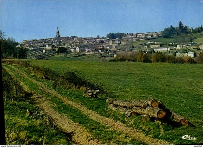 CPSM Rochechouart (Haute Vienne) Vue generale