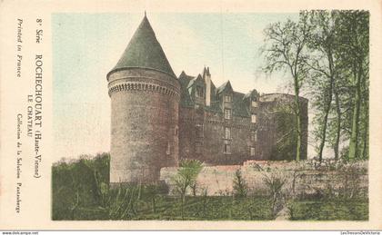 FRANCE - Rochechouart - Château - 8e série - Tour - Colorisé - CPA
