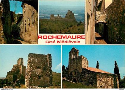 Carte Postale - 07 - Rochemaure - Cité Médiévale - Multivues - Vieilles pierres - CPM - Voir Scans Recto-Verso - Poscard