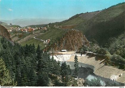 Carte Postale - 42 - Rochetaillée - Barrage du gouffre d'Enfer et village de Rochetaillée - Vue aérienne - Carte Neuve -