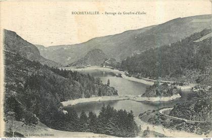 CPA Rochetaillee Barrage du Gouffre d'Enfer