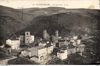 CPA Rochetaillee Vue Generale