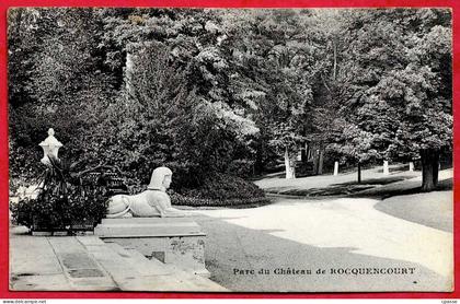 CPA 78 ROCQUENCOURT - Parc du Château de Rocquencourt (Sphynx)