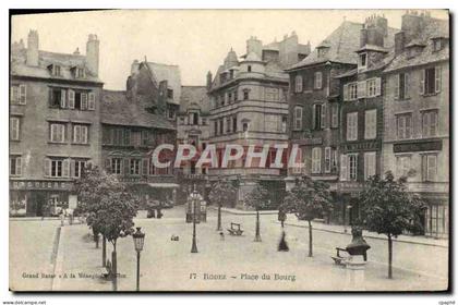 CPA Rodez Place du bourg