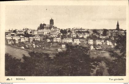 CPA Rodez Vue generale