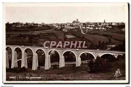 CPA Rodez Vue panoramique Train