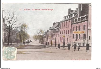 RODEZ - Avenue Victor Hugo