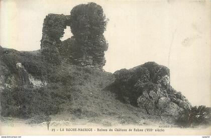 CPA 23 la roche maurice ruines du chateau  de rohan (viii siecle)