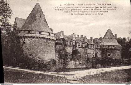CPA Pontivy Vieux Chateau des Ducs de Rohan
