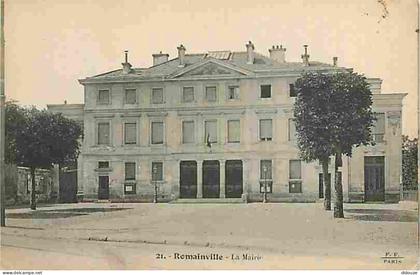 93 - Romainville - La Mairie - CPA - Voir Scans Recto-Verso