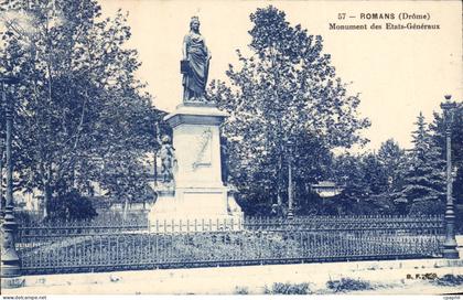 Romans sur Isere - Monument des Etats Generaux - CPA