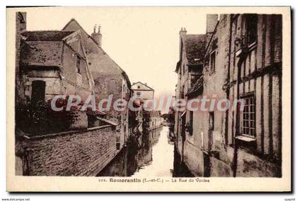 CPA Romorantin La Rue De Venise