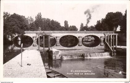 CPA Romorantin Pont sur la Sauldre