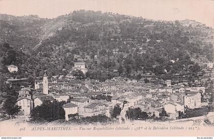 6 ROQUEBILLIERE VUE SUR ROQUEBILLIERE ET LE BELVEDERE
