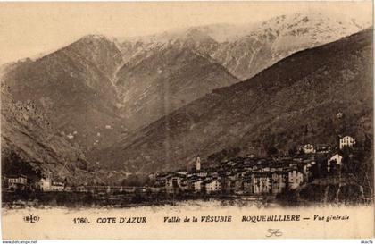 CPA Cote d'Azur -Vallée de la VÉSUBIE ROQUEBILLIERE -Vue générale (261919)