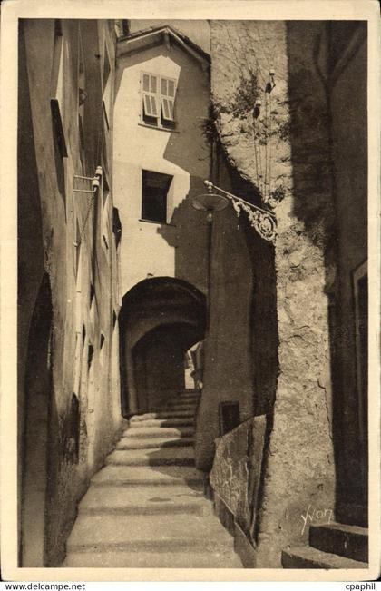 CPA Roquebrune Cap Martin Rue du Chateau