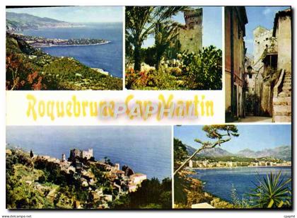 CPM Roquebrune Cap Martin Vue generale Le vieux chateau