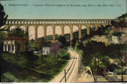 CPA Roquefavour l'Aqueduc Oeuvre de l'ingenieur de Montricher