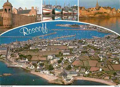 29 - Roscoff - Multivues - Bateaux - Voir Scans Recto Verso