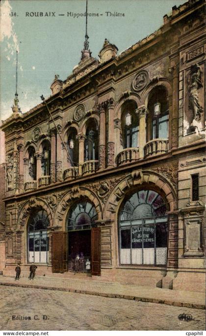 CPA Roubaix Hippodrome Theatre