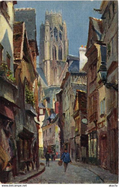 CPA ROUEN Pitt-Rue Damiette (349140)