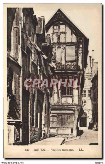 CPA Rouen Vieilles Maisons