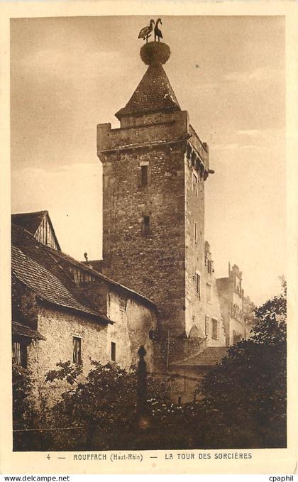 CPA Rouffach Haut Rhin La Tour des Sorcieres