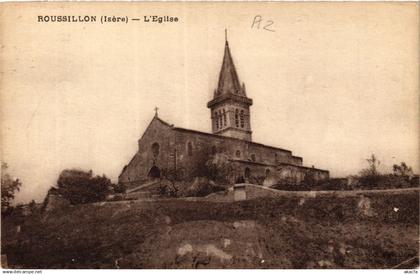CPA ROUSSILLON - L'Église (434835)
