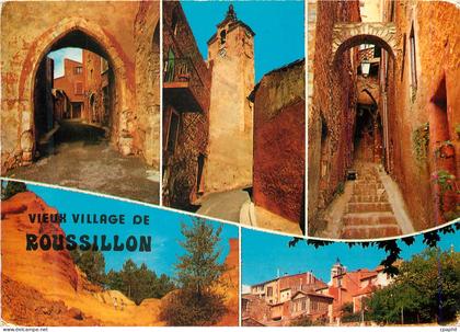 CPM Vieux Village de Roussillon (Vaucluse)