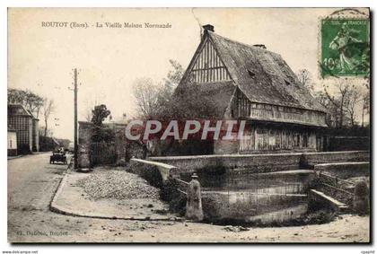 CPA Routot La Vieille Maison Normande