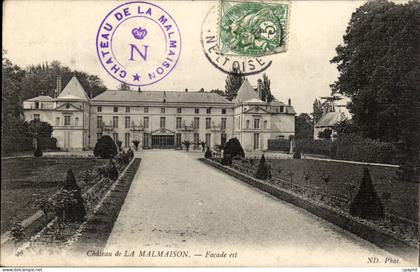 Rueil Malmaison - Napoleon - Le Chateau facade est - CPA
