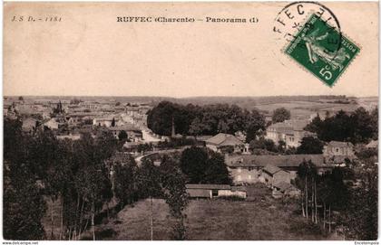 CPA   Carte Postale France Ruffec Panorama 1911   VM107317