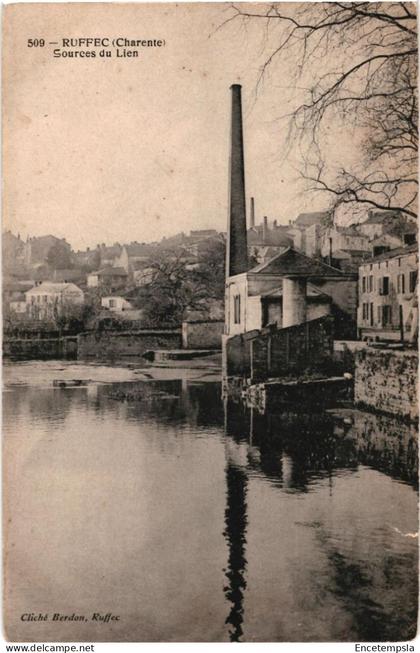 CPA  Carte Postale France Ruffec Source du Lien   VM105553