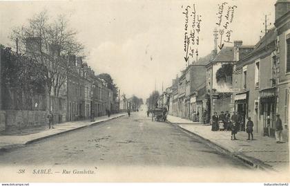 CPA Sable sur Sarthe 72/222