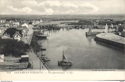 CPA Les Sables d'Olonne Vue panoramique