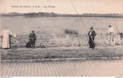ESSONNE  SACLAY  les étangs ( pecheurs )