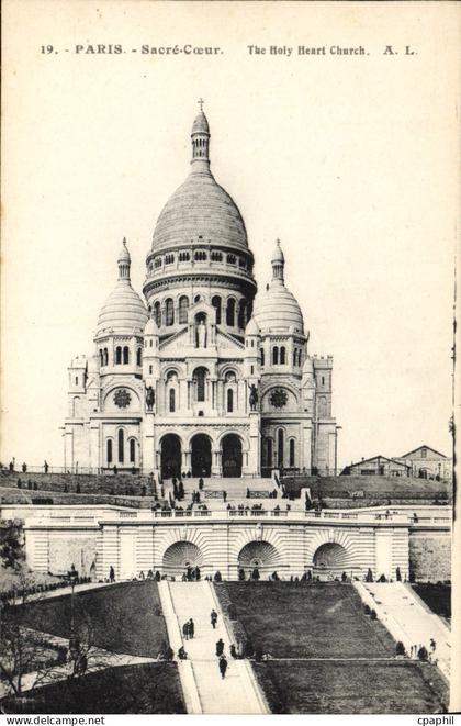 CPA Paris Sacre Coeur