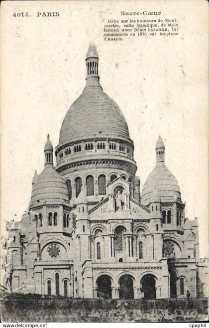 CPA Paris Sacre Coeur