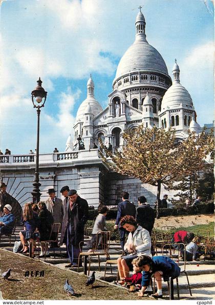 CPM Paris Le Sacre Coeur