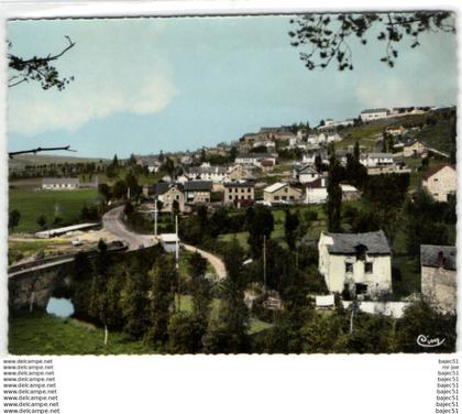 1 cpsm Saint alban sur limagnole - pont du moulin