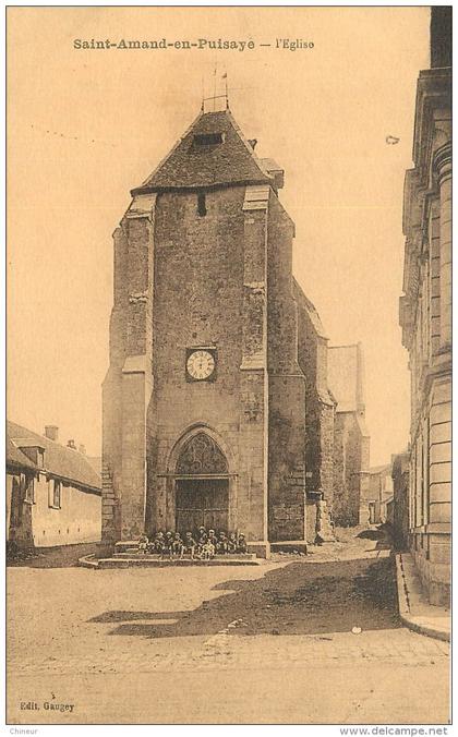 SAINT AMAND EN PUISAYE EGLISE