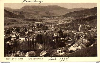 CPA Saint Amarin Vue Generale