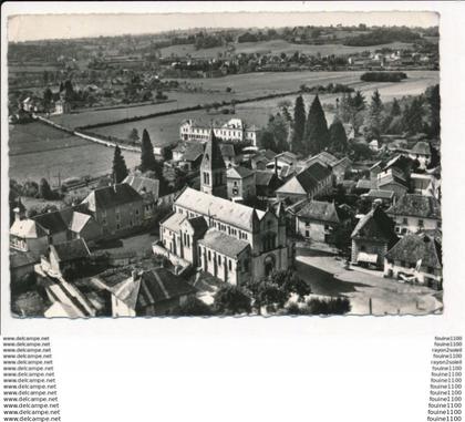 carte ( format 15 x 10,5 cm ) SAINT ANDRE LE GAZ ( vue aérienne ) ( recto verso )