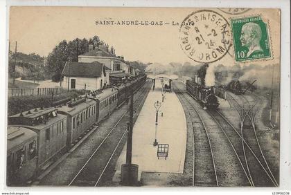 Saint André le Gaz La Gare