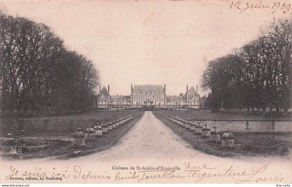 27 SAINT AUBIN D ECROSVILLE CHATEAU DE SAINT AUBIN D ECROSVILLE