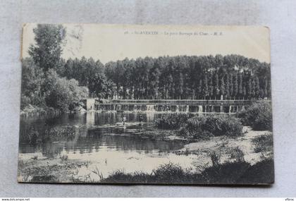 Saint Avertin, le petit barrage du Cher, Indre et Loire 37