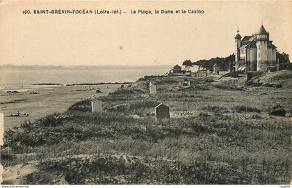 CPA Saint brevin l'ocean Loire inf  La plage l Dune et le casino